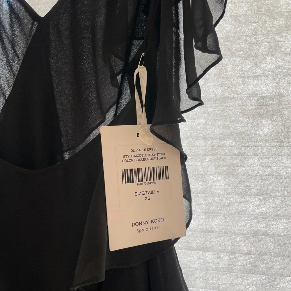 Ronny Kobo Olivialle Draped Maxi Gown - Picture 16 of 16